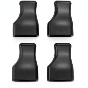 Coffee Syrup Pump Tip Covers Black Rubber 10pcs Practical Pourer Caps-0