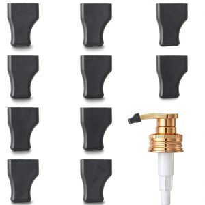 Coffee Syrup Pump Tip Covers BOHUIZ 10pcs Silicone Caps for Bottles-0