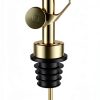 Olive Oil Dispenser Spout TERESRY Stainless Steel Weighted Pack Golden-0