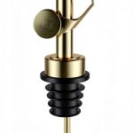 Olive Oil Dispenser Spout TERESRY Stainless Steel Weighted Pack Golden-0