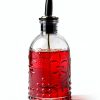 Simple Syrup Bottle 7oz Glass Coffee Dispenser by Shining Craft SC059-3