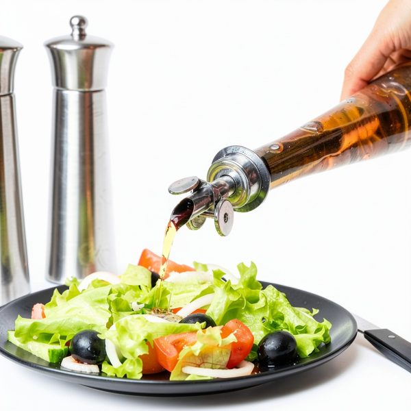 Weighted Stainless Steel Liquor Bottle Pourer 12pcs JOUTYFOR Flip-5