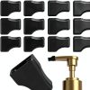 Coffee Syrup Pump Tip Covers FdcLixuvol Black Silicone 20 Pack-0