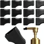 Coffee Syrup Pump Tip Covers FdcLixuvol Black Silicone 20 Pack-0