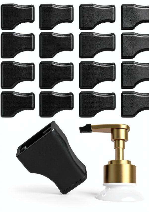 Coffee Syrup Pump Tip Covers FdcLixuvol Black Silicone 20 Pack-0