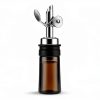 Weighted Stainless Steel Liquor Bottle Pourer 12pcs JOUTYFOR Flip-3
