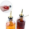 Syrup Dispenser Bottles Set, 4 Pack 7 OZ Bottles With Metal Pour Spout and Labels for Syrups, SC055 (4 Pack)-6