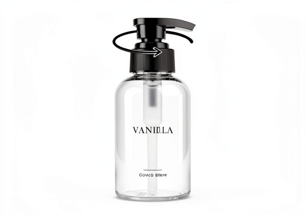 4 Pieces Coffee Syrup Dispenser Bottle 300ml PET Black Pump Bottles with Labels for Coffee Bar Organization-5