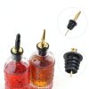 Syrup Dispenser Bottles Set, 4 Pack 7 OZ Bottles With Metal Pour Spout and Labels for Syrups, SC055 (4 Pack)-4